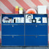 USM Haller Highboard With 4 Falling Boards